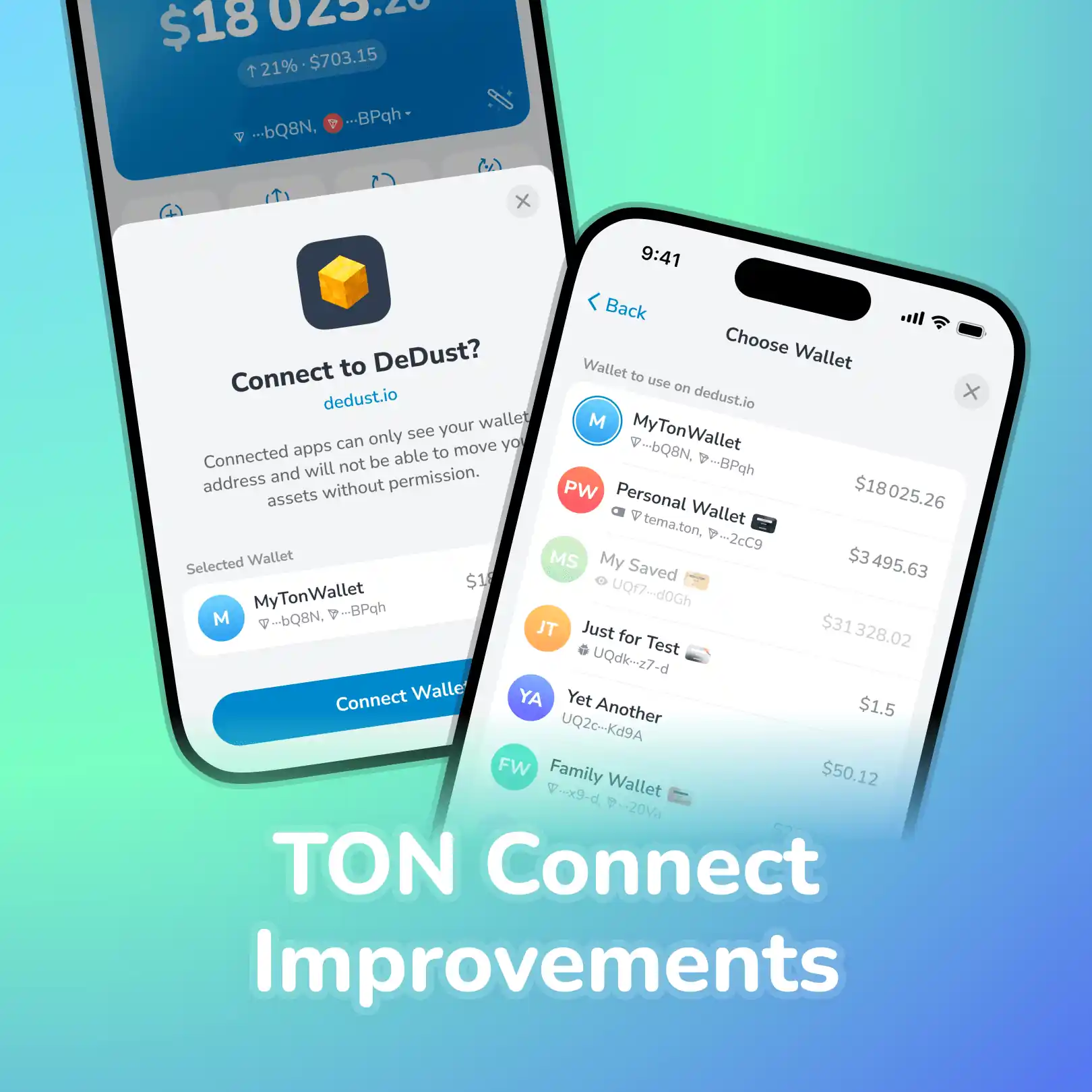 Enhanced app connection window