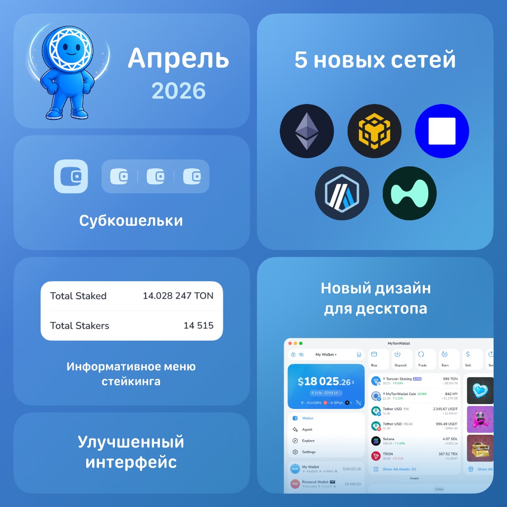 Ethereum, Base и другие сети, субкошельки, современные интерфейсы и многое другое